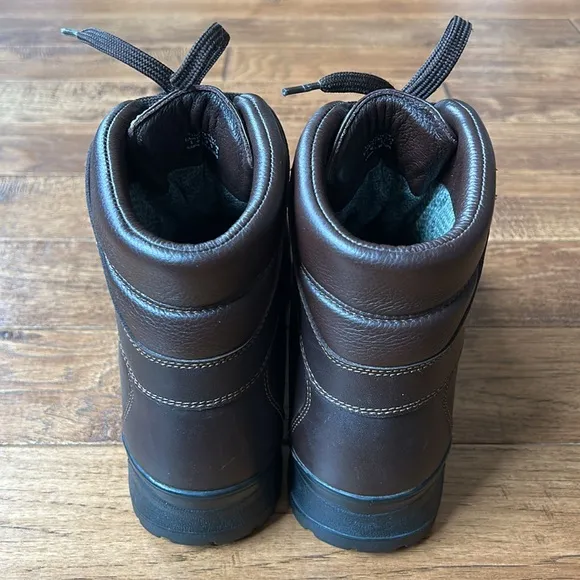 L.L. Bean Cresta GTX Waterproof Hiking Boots Brown Leather Mens Size 10 Wide