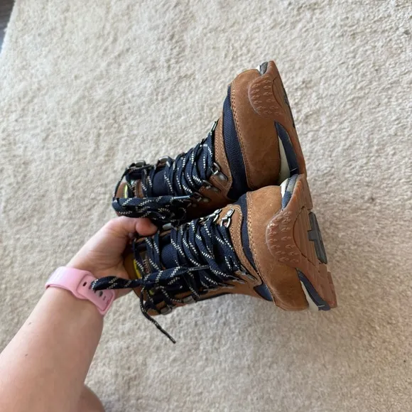 LL Bean Mountain Classic Mens Brown Waterproof Hiking Boots Camping Outdoors