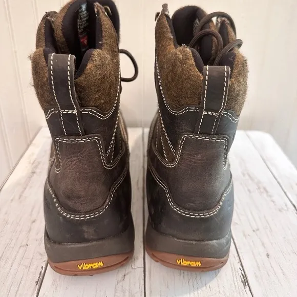 LL Bean Storm Chaser 4 Mens Brown Leather Waterproof Insulated Winter Boot size9