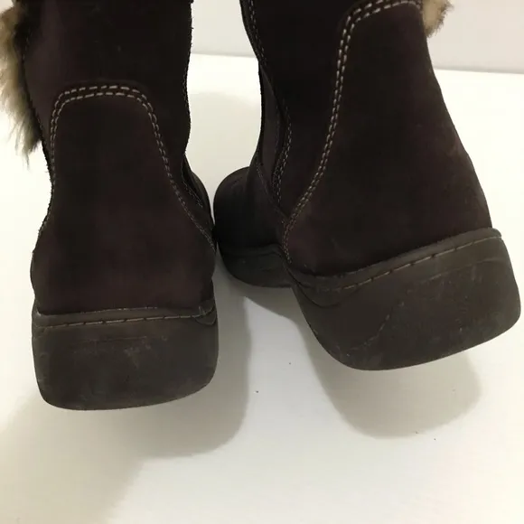 LL Bean Tek2.5 2 Buckle Tall waterproof Lined Winter Boots Women’s Size 8 EUC