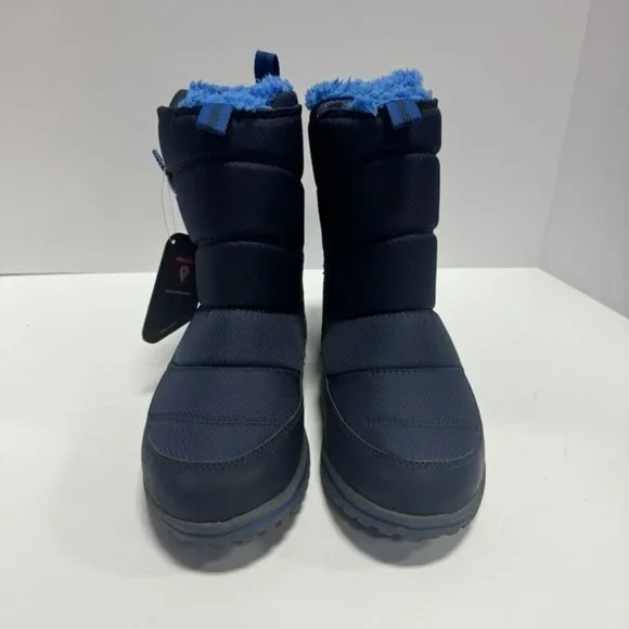 LL Bean Ultralight Winter Boots Navy Size 5 M Big Kid