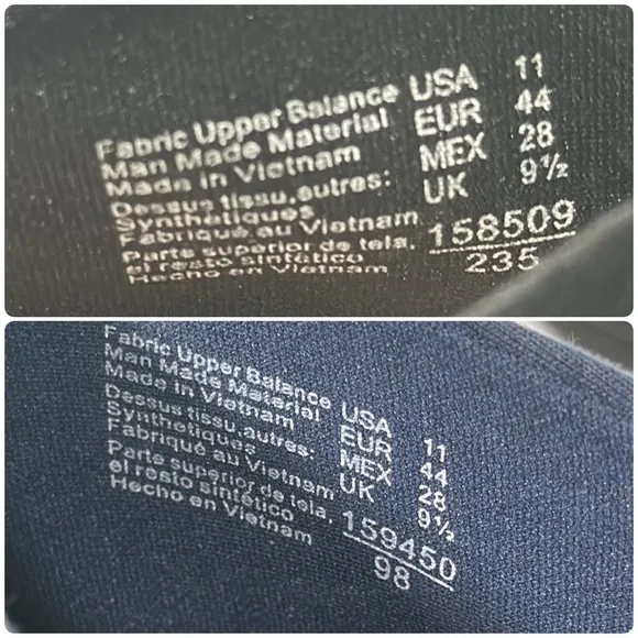 Lot of 2 size 11 American Eagle Women's Bree Pleated Ballet Flat Shoes Blu Black