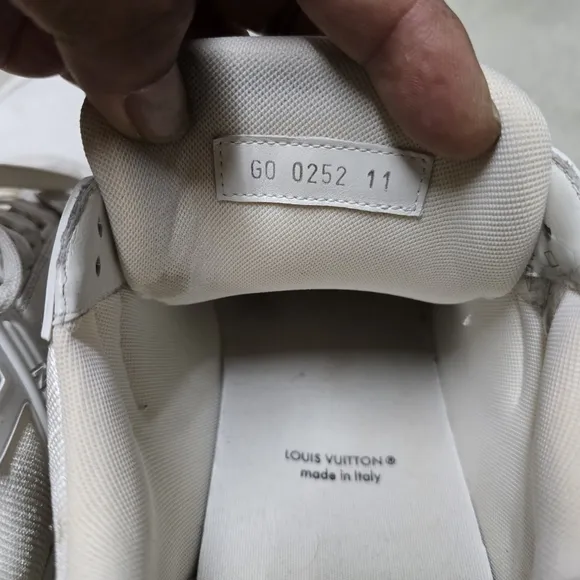 Louis Vuitton Men's White Sneakers