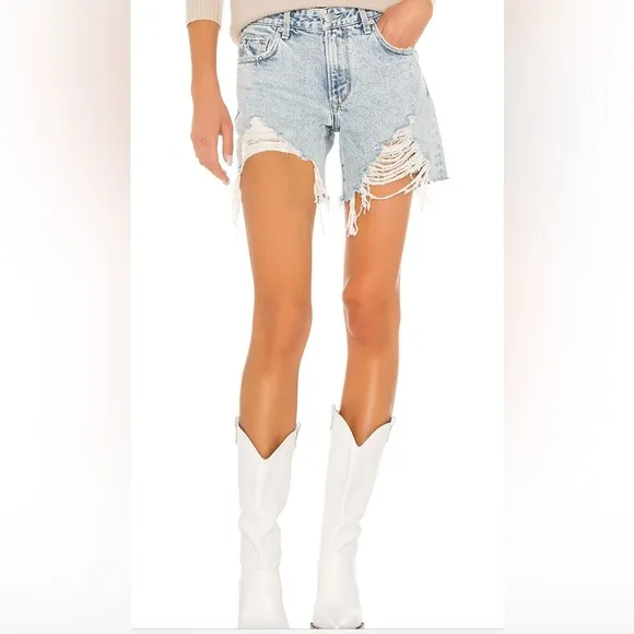 Lovers   Friends Dylan Boyfriend Jean Shorts