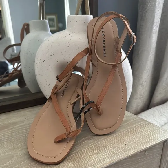 Lucky Brand Tan Sandals for Women