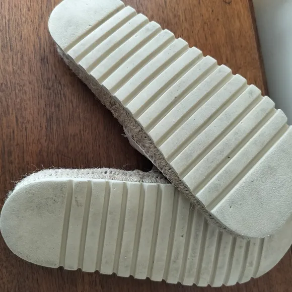 Lucky Brand Women's Sandals Lemana Espadrille flat Slide Size 7