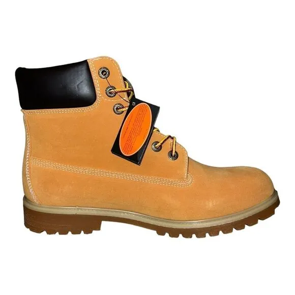Lugz Men’s Convoy 6-Inch Boots Golden Wheat Tan 11M New