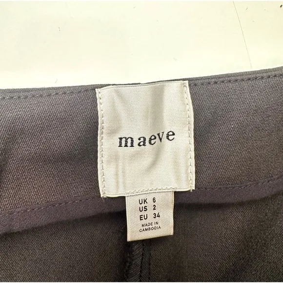 Maeve Embroidered Micro Shorts - Size 2 (US)