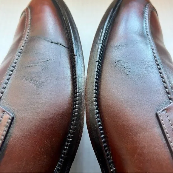 Magnanni Brown Leather Classic Penny Loafer Slip On Shoes Men’s Size 9 M 14658