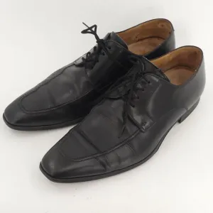 Magnanni‎ for Neiman Marcus Black Leather Lace Up Shoes Derby Men's 10