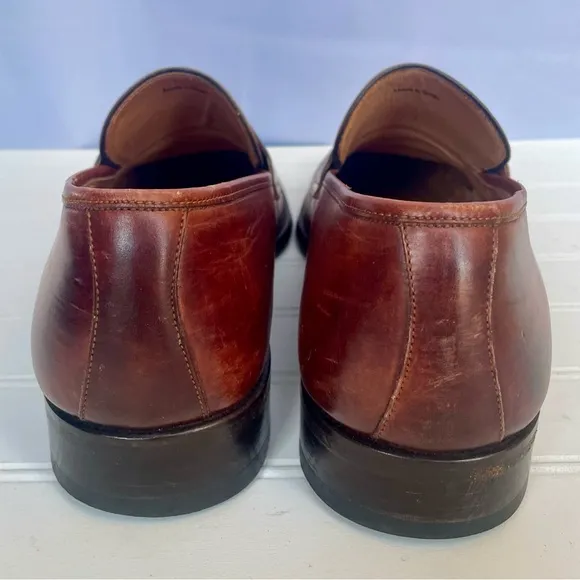 Magnanni Leather Slip on Loafer Dress Shoes, Men’s Size 12 (EU 46), style 12438