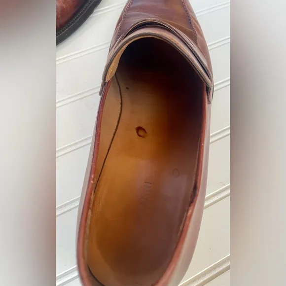 Magnanni Leather Slip on Loafer Dress Shoes, Men’s Size 12 (EU 46), style 12438