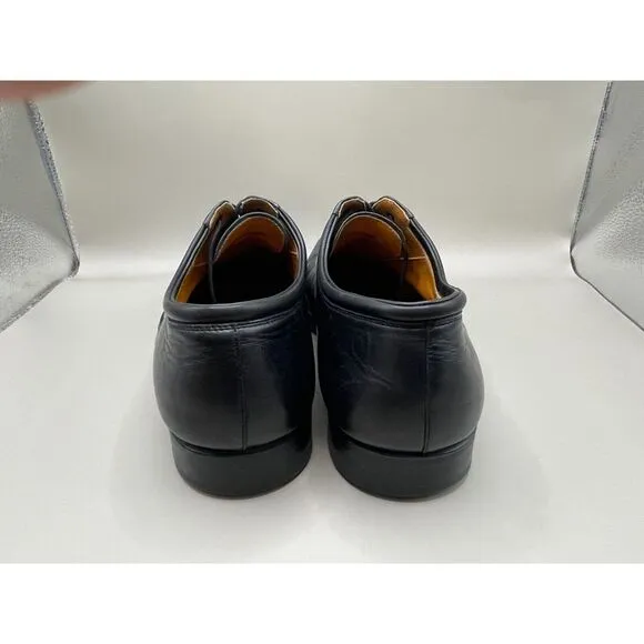 Magnanni Men's Federico Oxford Dress Shoes Black Leather US‎ 9.5 D Cap Toe