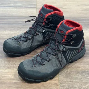 Mammut Alnasca Pro II Mid GTX Mens Approach in Black/Gray/Red - Size 12.5
