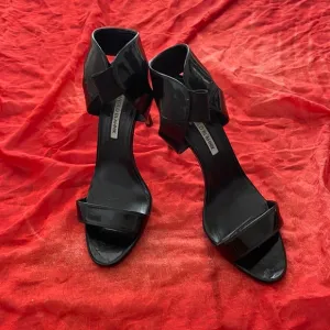 Manolo Blahnik women open toe high heel sandals shoes