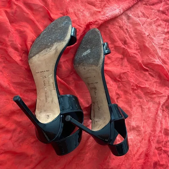Manolo Blahnik women open toe high heel sandals shoes