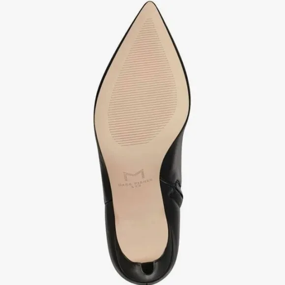 Marc Fisher LTD. Georgiey Pointed Toe Knee High Boot in Black at Nordstrom Rack