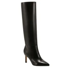 Marc Fisher LTD. Georgiey Pointed Toe Knee High Boot in Black at Nordstrom Rack