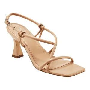 Marc Fisher LTD Women's Dayne Natural Square Toe Dress Sandals Size 10 MSRP $130