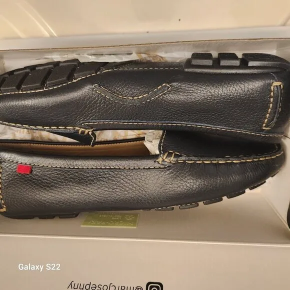 Marc Joseph &quot;Manhasset&quot; Leather loafers. NIB. Size 10.5 women's.