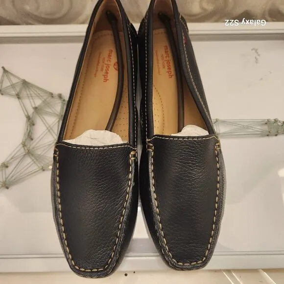 Marc Joseph &quot;Manhasset&quot; Leather loafers. NIB. Size 10.5 women's.