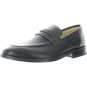 Marc Joseph Womens Black Suede Loafers Shoes New