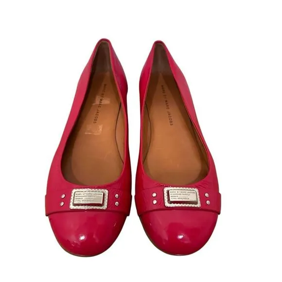 Marc by Marc Jacobs Red Ballet Flats