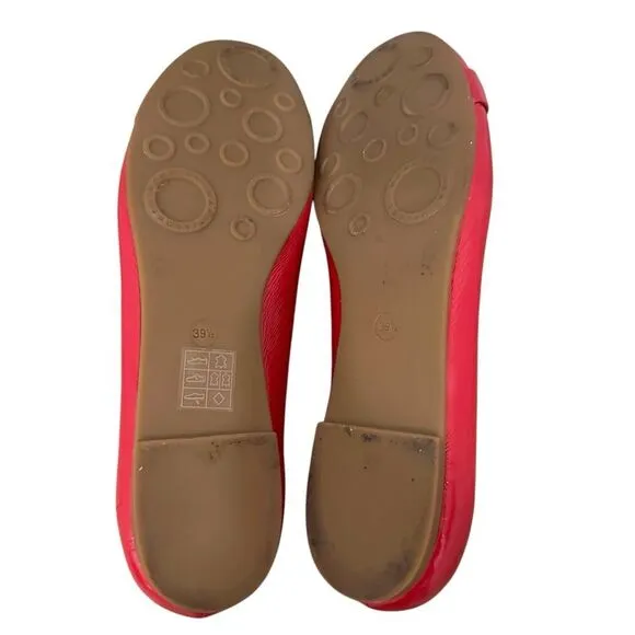Marc by Marc Jacobs Red Ballet Flats