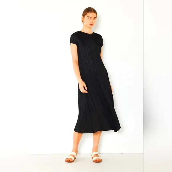 Marina West Swim Pleated Cap Sleeve A-Line Dress SALE 20% OFF Hit The Like ♡