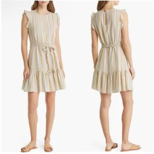 MARINE LAYER Laney Mini Beachy Stripe Dress