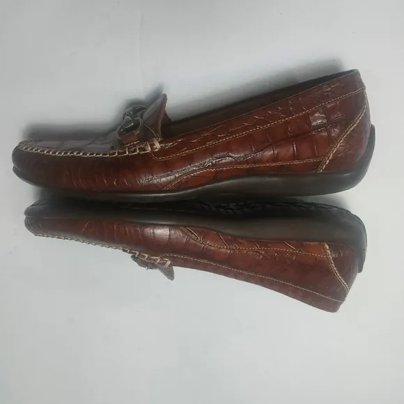 Martin Dingman Leather Loafers Size 10M