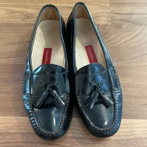 Mens Cole Haan Black dress shoes loafers size 10.5