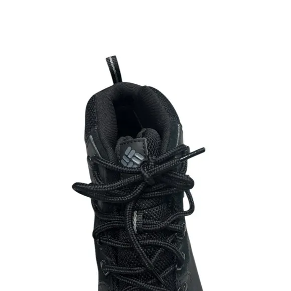 Men’s Columbia Newton Ridge Plus II Black Leather Hiking Boots- Size 13