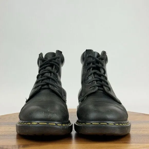 Mens Dr Martens 939 Ben Boot Made In England‎ Leather Black Shoes Size 6 M GUC