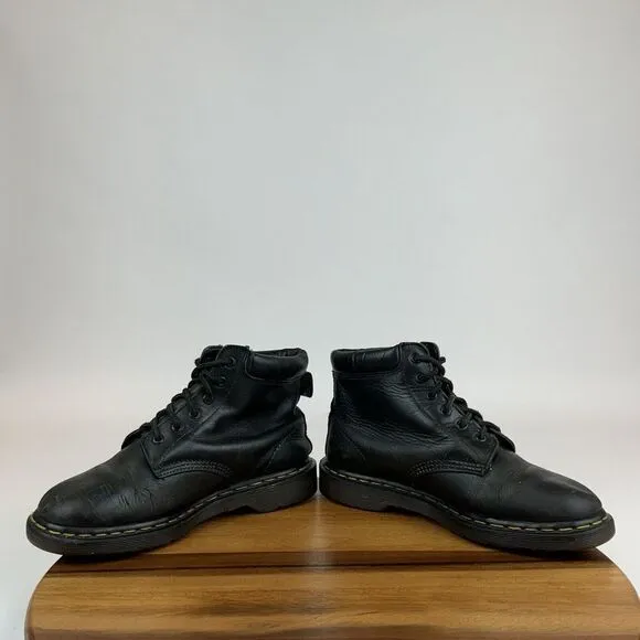 Mens Dr Martens 939 Ben Boot Made In England‎ Leather Black Shoes Size 6 M GUC