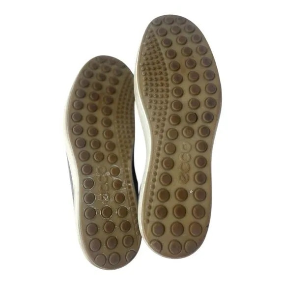 Men’s Ecco Soft 7 Long Lace Leather Sneakers Size 12