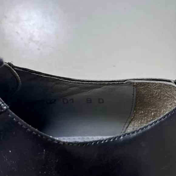 Men's Florsheim Imperial Oxfords Shoes Size 9 D Black Caiman Alligator