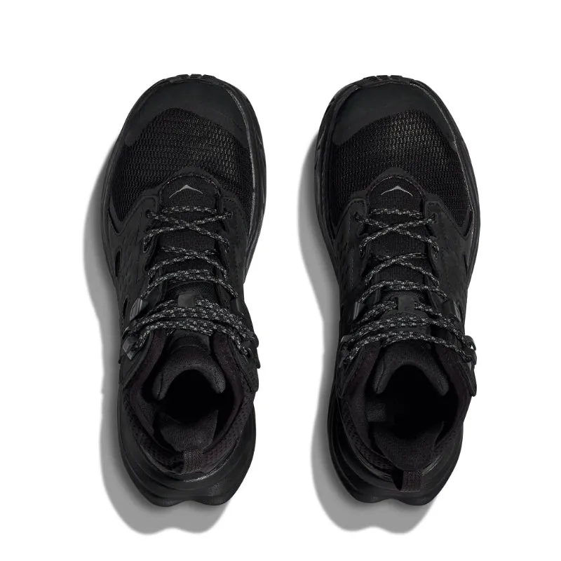 Men’s HOKA Waterproof Anacapa 2 Mid GTX – Black/Black (BBLC)