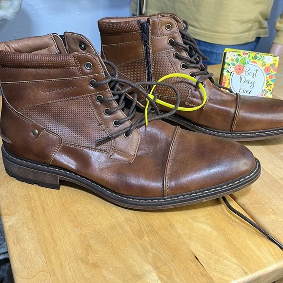 Men’s leather dress shoes by Madden