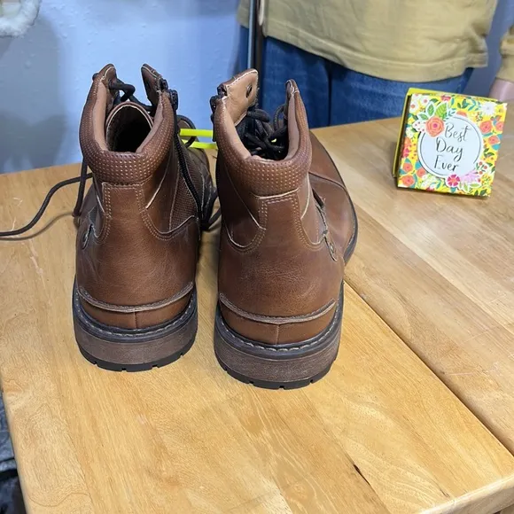 Men’s leather dress shoes by Madden