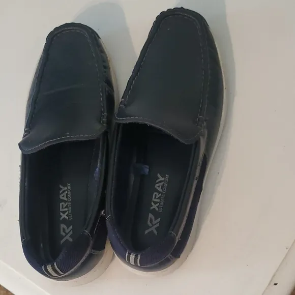 Men's Navy Loafers