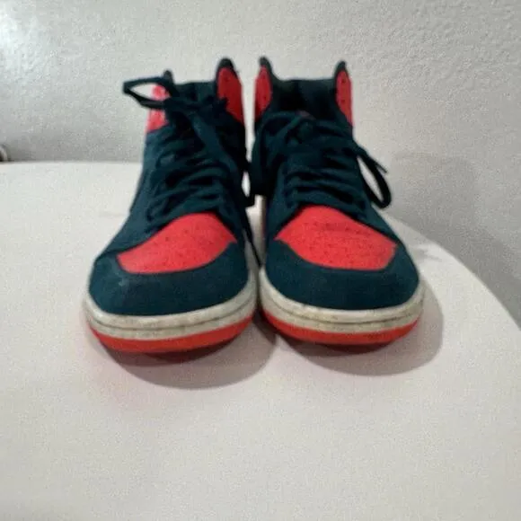 MENS NIKE AIR JORDAN 1 RETRO HIGH 332550 312 SIZE 9.5 (NO INSOLES)