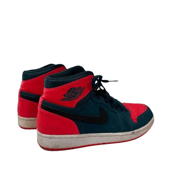 MENS NIKE AIR JORDAN 1 RETRO HIGH 332550 312 SIZE 9.5 (NO INSOLES)