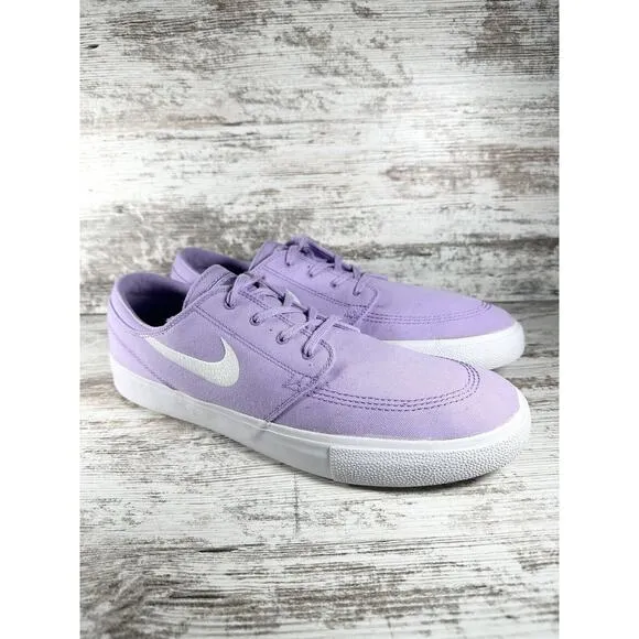 Men's Nike SB Zoom Stefan Janoski RM Lilac Purple/White Sneakers Sz 13 Athletic