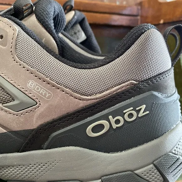 Men’s Obōz- Sawtooth X Low B-DRY Hiking Boots Waterproof Charcoal. Men’s-15W