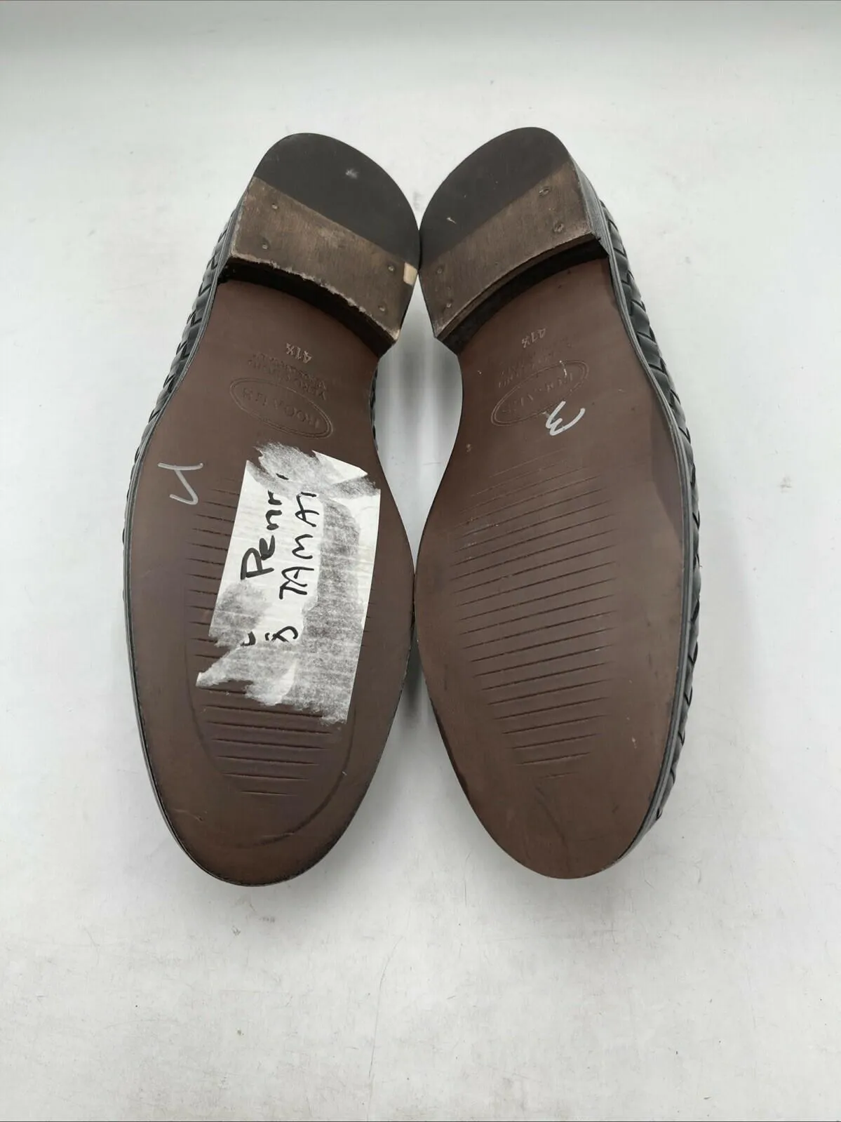 Men’s ROGAL'S Loafers In Black Size 41.5 - Very Good