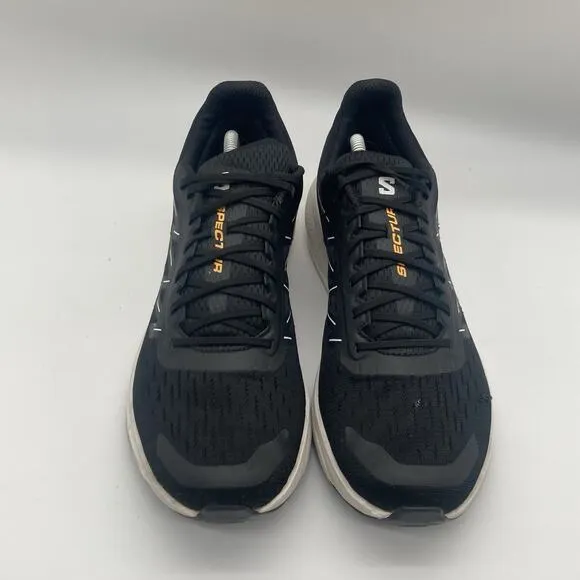 Mens Size 11.5 Salomon Spectur Low Black/White Athletic Sneakers Shoes 415896