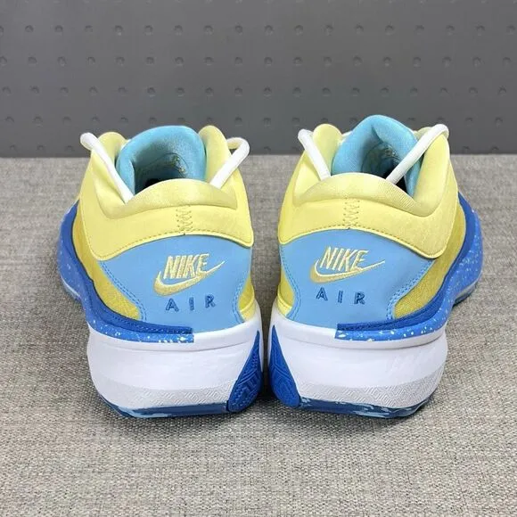 Men's Size 13 - Nike Zoom Freak 5 Yellow Blue Basketball shoes DX4985 700