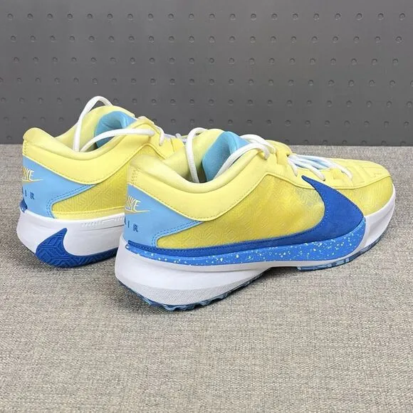 Men's Size 13 - Nike Zoom Freak 5 Yellow Blue Basketball shoes DX4985 700