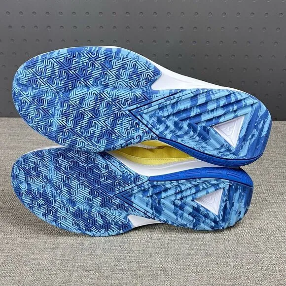 Men's Size 13 - Nike Zoom Freak 5 Yellow Blue Basketball shoes DX4985 700
